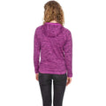 Purple - Close up - Trespass Womens-Ladies Riverstone Fleece Jacket