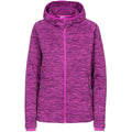 Purple - Front - Trespass Womens-Ladies Riverstone Fleece Jacket