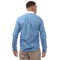 Blue - Back - Luke 1977 Mens Telford Long-Sleeved Shirt