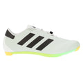 White-Green - Side - Adidas Mens The Road Cycling Shoes