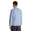 Blue - Back - Lyle & Scott Mens Heathered Sweatshirt