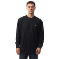 Blue - Front - Lyle & Scott Mens Fleece Sweatshirt