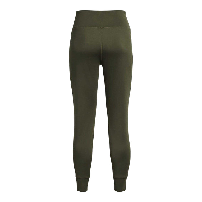 Green - Back - Under Armour Womens-Ladies Jogging Bottoms