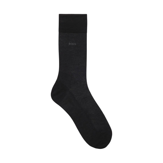 Black - Front - Boss Unisex Adult George Socks