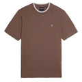 Purple - Front - Lyle & Scott Mens Superfine Tipped Cotton T-Shirt