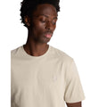 Beige - Side - Lyle & Scott Mens Superfine Cotton T-Shirt