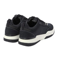 Black - Pack Shot - Mallet Mens Elmore Leather Trainers