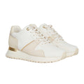 White - Front - Mallet Womens-Ladies Almorah Leather Trainers