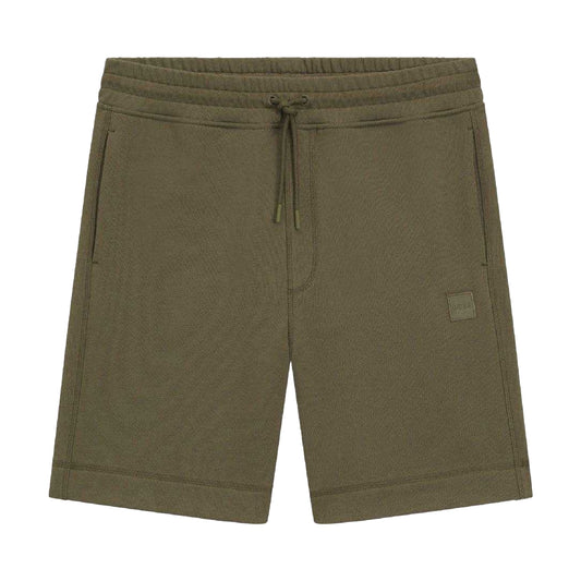 Green - Front - Boss Mens Sewalk Shorts