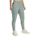 Green - Front - Under Armour Womens-Ladies Jogging Bottoms