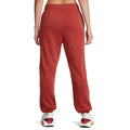 Orange - Back - Under Armour Womens-Ladies Rival Terry Jogging Bottoms