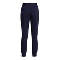 Black - Back - Under Armour Womens-Ladies Rival Woven High Rise Jogging Bottoms