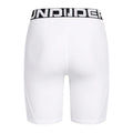 White - Back - Under Armour Womens-Ladies HeatGear Shorts