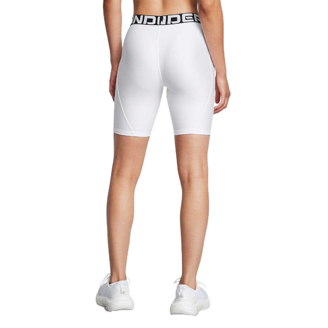 White - Lifestyle - Under Armour Womens-Ladies HeatGear Shorts