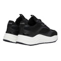 Black - Back - Mallet Mens Cyrus 2.0 Suede Trainers