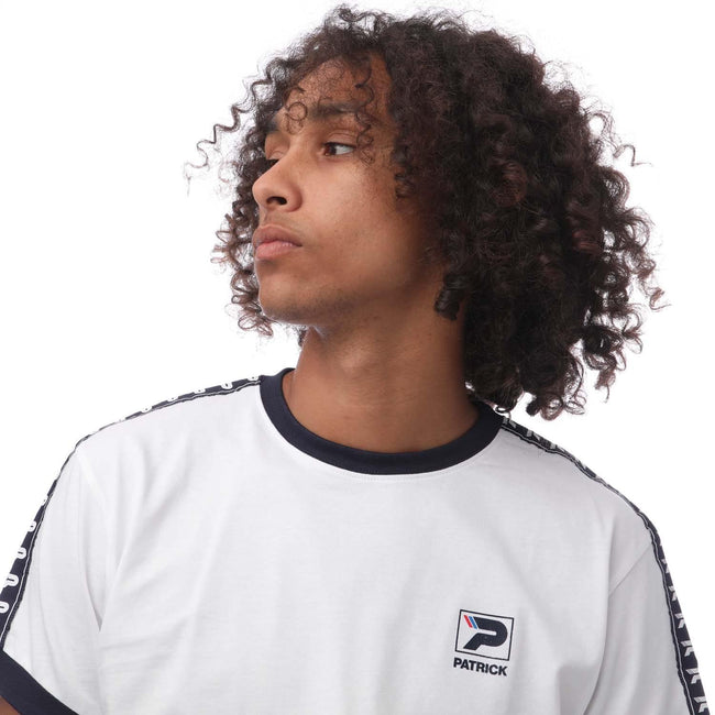 White - Side - Patrick Mens Frank T-Shirt