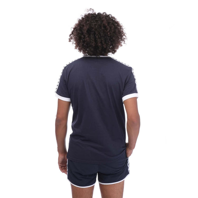 Navy - Back - Patrick Mens Frank T-Shirt