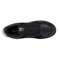 Black - Back - Mallet Mens Compton Leather Trainers