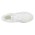 White - Back - Mallet Mens Compton Leather Trainers