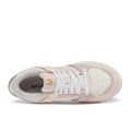 White-Light Pink - Side - Mallet Womens-Ladies Compton Leather Trainers