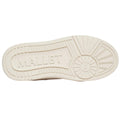 White - Side - Mallet Womens-Ladies Compton Leather Trainers