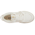 White - Lifestyle - Mallet Womens-Ladies Compton Leather Trainers
