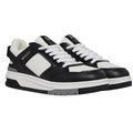 Black - Front - Mallet Womens-Ladies Compton Leather Trainers