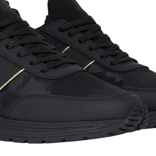 Black - Side - Mallet Mens Archway Lite Trainers