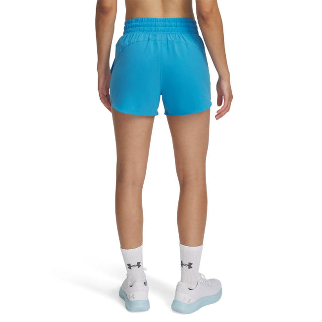 Blue - Back - Under Armour Womens-Ladies Vanish Shorts