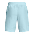 Blue - Back - Under Armour Childrens-Kids Wordmarks Woven Tech Shorts