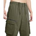 Green - Side - Under Armour Mens Unstoppable Utility Cargo Trousers