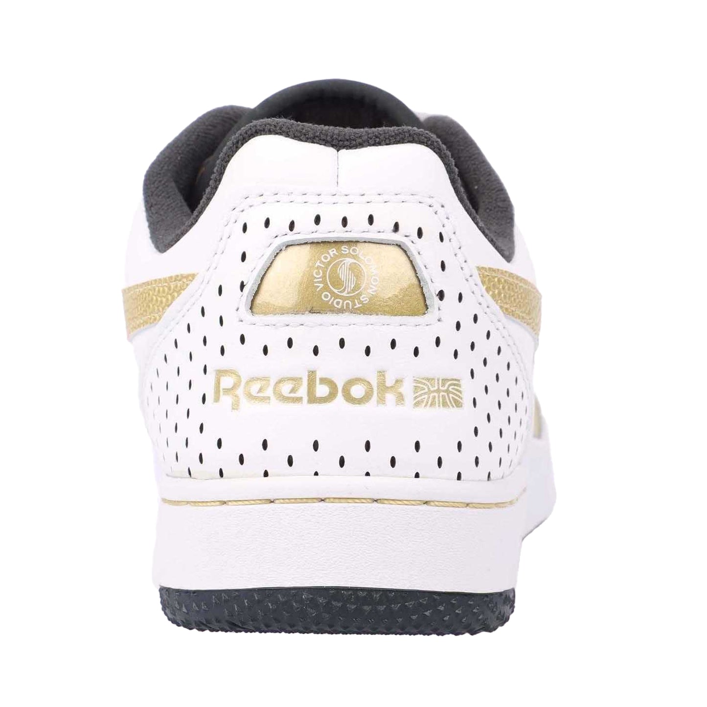 White Gold - Close up - Reebok Womens-Ladies BB 4000 II Leather Trainers