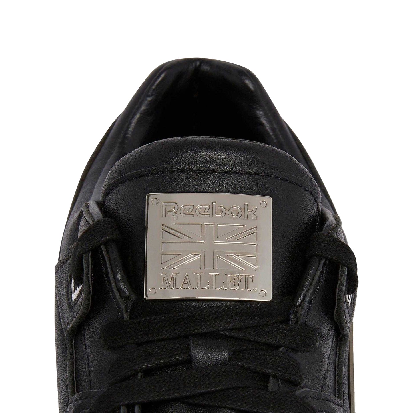 Black - Pack Shot - Mallet Mens Workout Reebok Leather Trainers