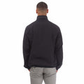 Dark Blue - Back - Boss Mens Zipped Athletic Track Jacket