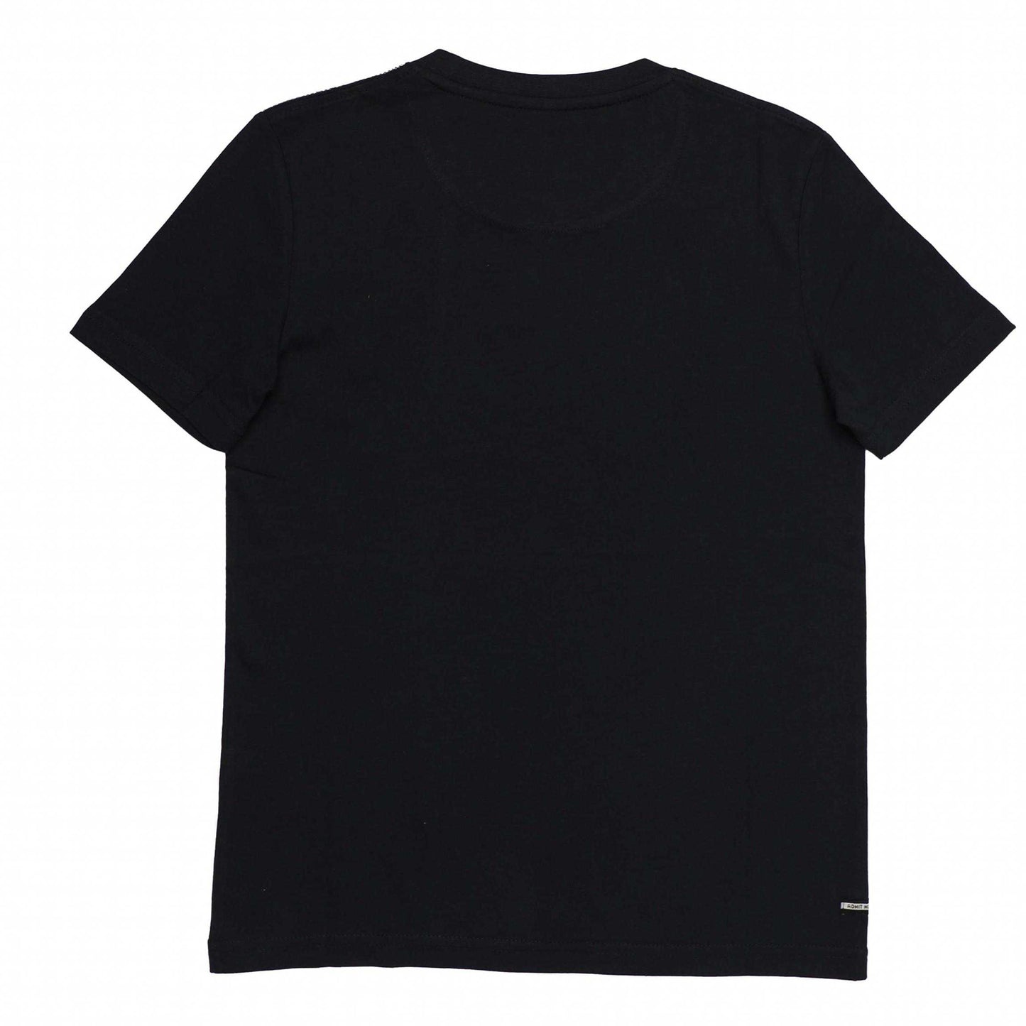 Navy - Back - Weekend Offender Childrens-Kids Trainer Spotting T-Shirt