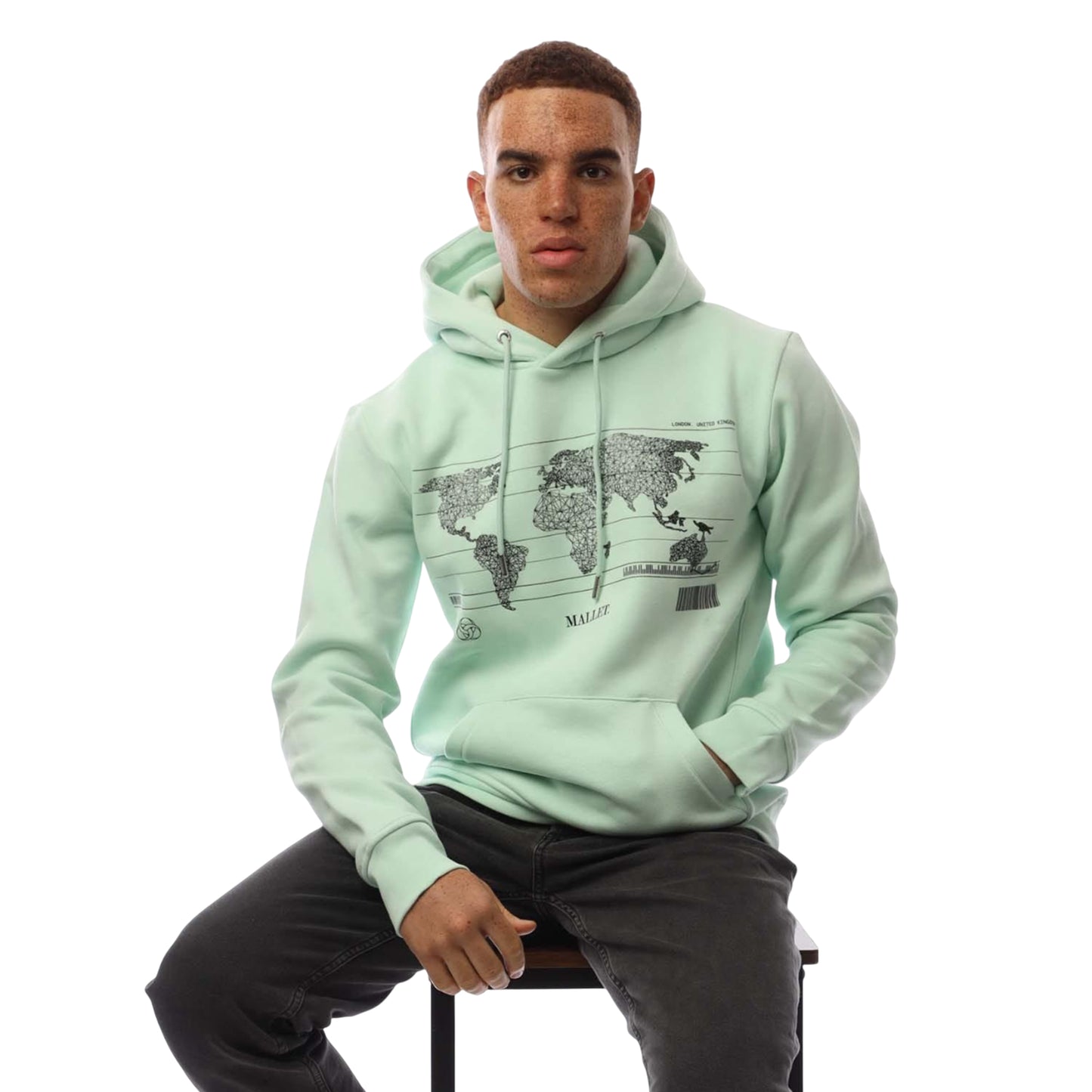 Green - Lifestyle - Mallet Mens Jasper Global Hoodie