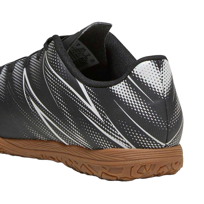 Puma Black-Silver - Back - Puma Childrens-Kids Attacanto IT Football Boots