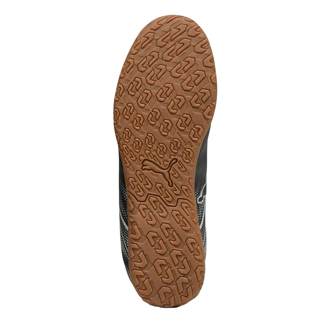 Puma Black-Silver - Close up - Puma Childrens-Kids Attacanto IT Football Boots