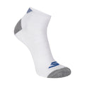 Blue-White-Black - Pack Shot - Skechers Mens Quarter Crew Socks (Pack of 3)