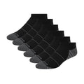 Black - Back - Skechers Mens Low Cut Socks (Pack of 6)