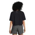 Black - Lifestyle - Under Armour Womens-Ladies Cropped Boxy T-Shirt