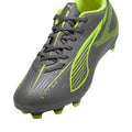 Silver - Close up - Puma Childrens-Kids Ultra 5 Play Firm Ground Football Boots