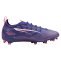 Blue - Back - Puma Childrens-Kids Ultra 5 Pro Firm Ground Football Boots