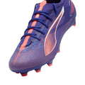 Blue - Close up - Puma Childrens-Kids Ultra 5 Pro Firm Ground Football Boots