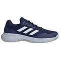 Blue - Side - Adidas Mens Court 2.0 Tennis Shoes
