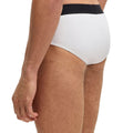White - Side - Boss Mens Logo Briefs (Pack of 3)