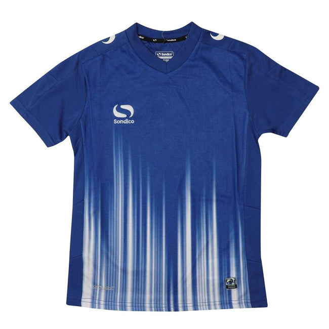 Blue - Front - Sondico Childrens-Kids Venata Match Jersey