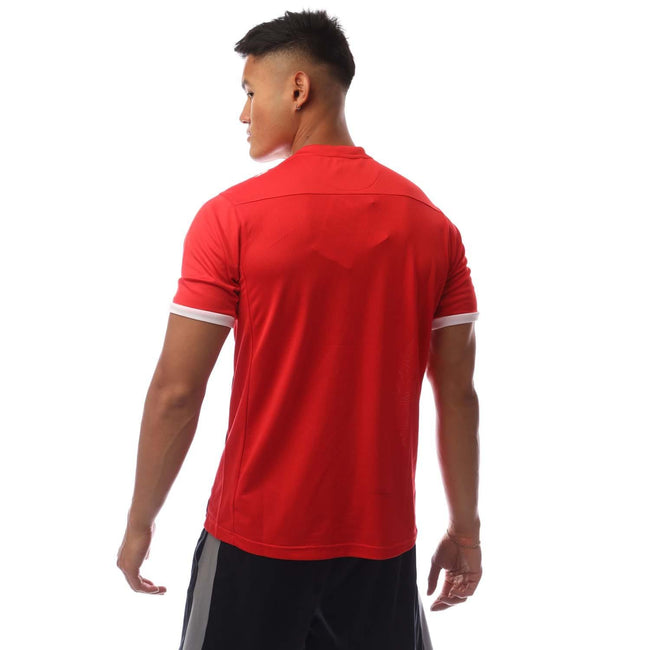 Red - Back - Sondico Mens Precision Match Jersey