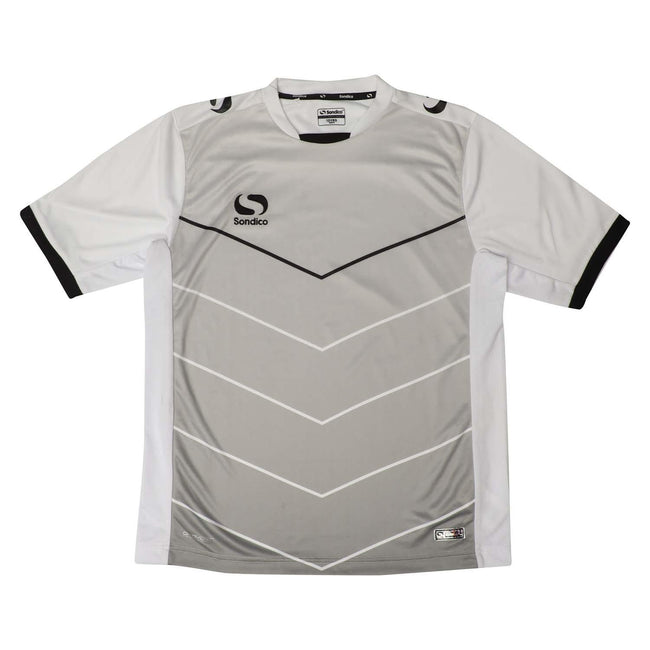 White - Front - Sondico Childrens-Kids Precision Match Jersey