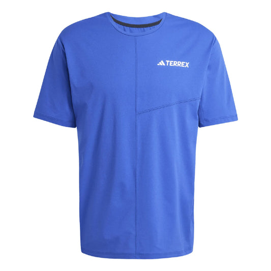 Blue - Front - Adidas Mens Terrex T-Shirt